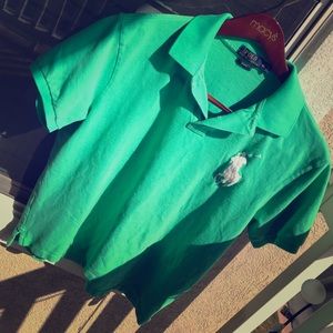 Polo Ralph Lauren Men’s size XL Big Pony Mint Polo